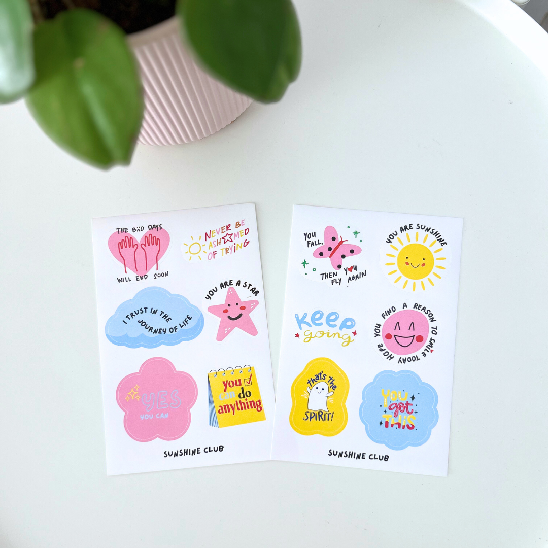 Stick Around | Journal and Laptop Stickers