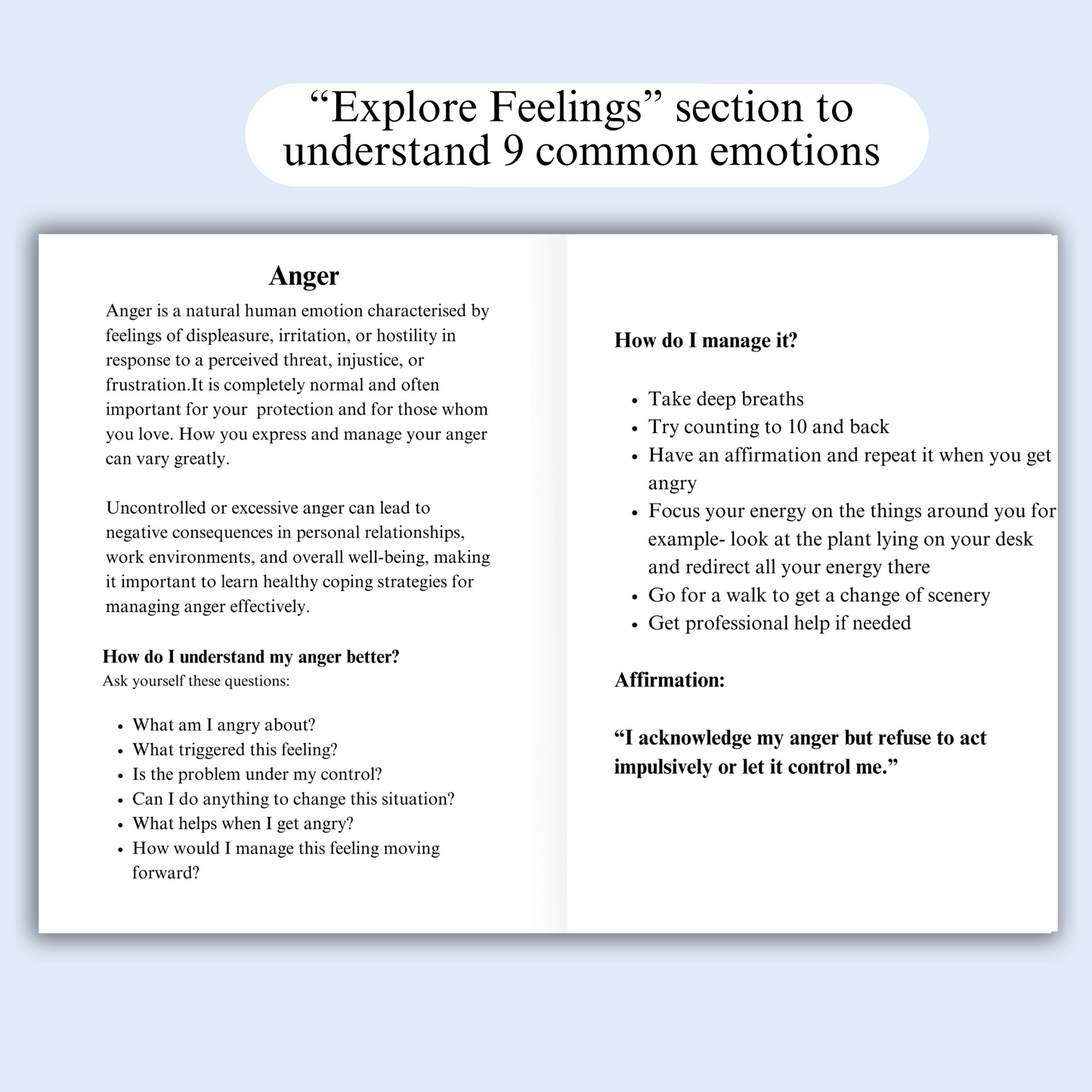 Feelings Journal