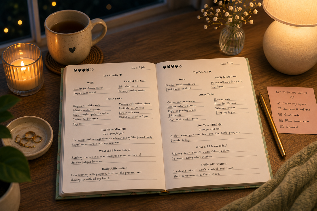 The Evening Reset Ritual: 10 Minutes That Can Improve Tomorrow