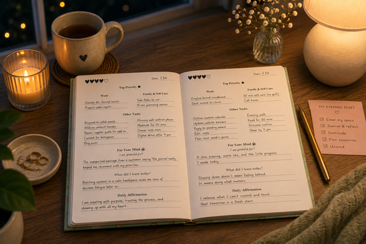 The Evening Reset Ritual: 10 Minutes That Can Improve Tomorrow