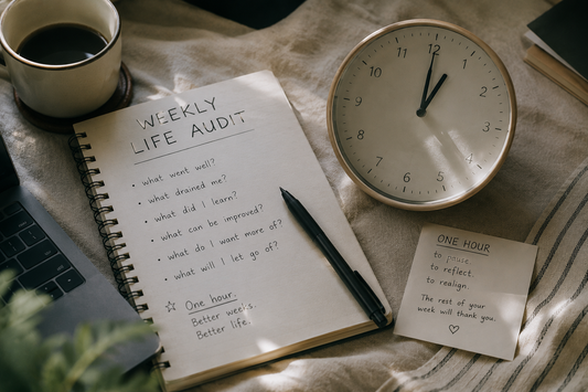 The Case for a Weekly Life Audit: One Hour That Changes How the Whole Week Feels