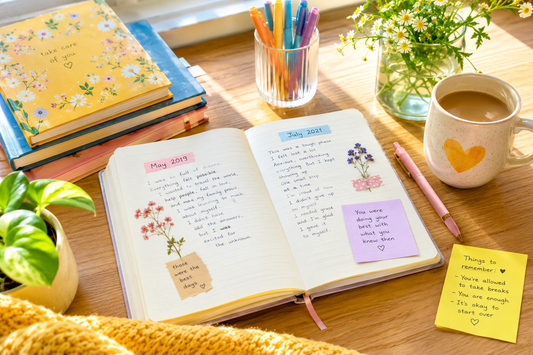How to Read Your Old Journal Without Cringing