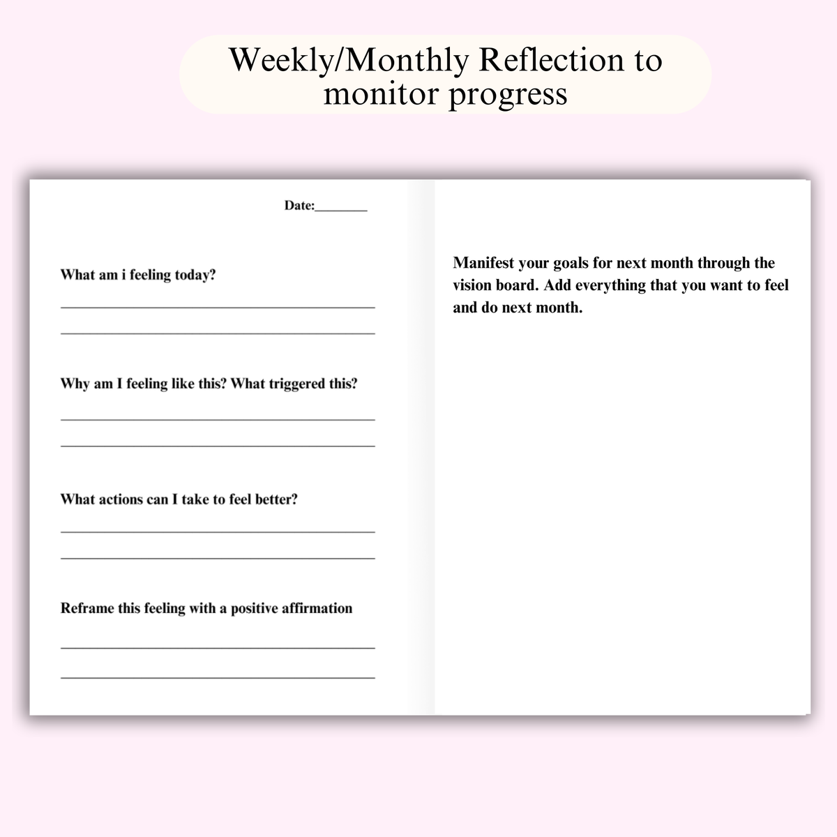 Manifestation Duo | Affirmation Cards & Journal