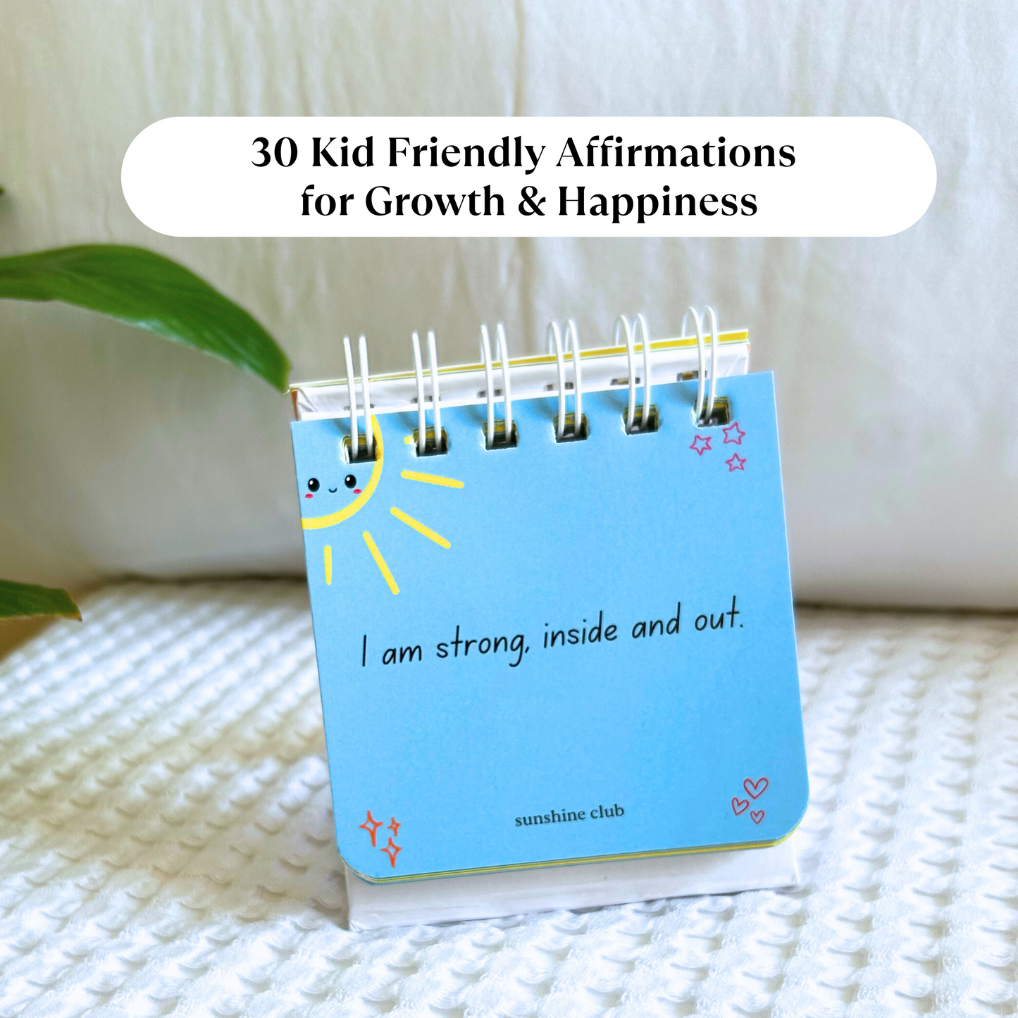 Little Sunshine Reminders | Daily affirmation cards for kids