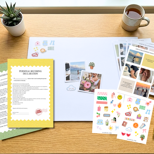 Manifestation & Clarity|Vision Board Kit