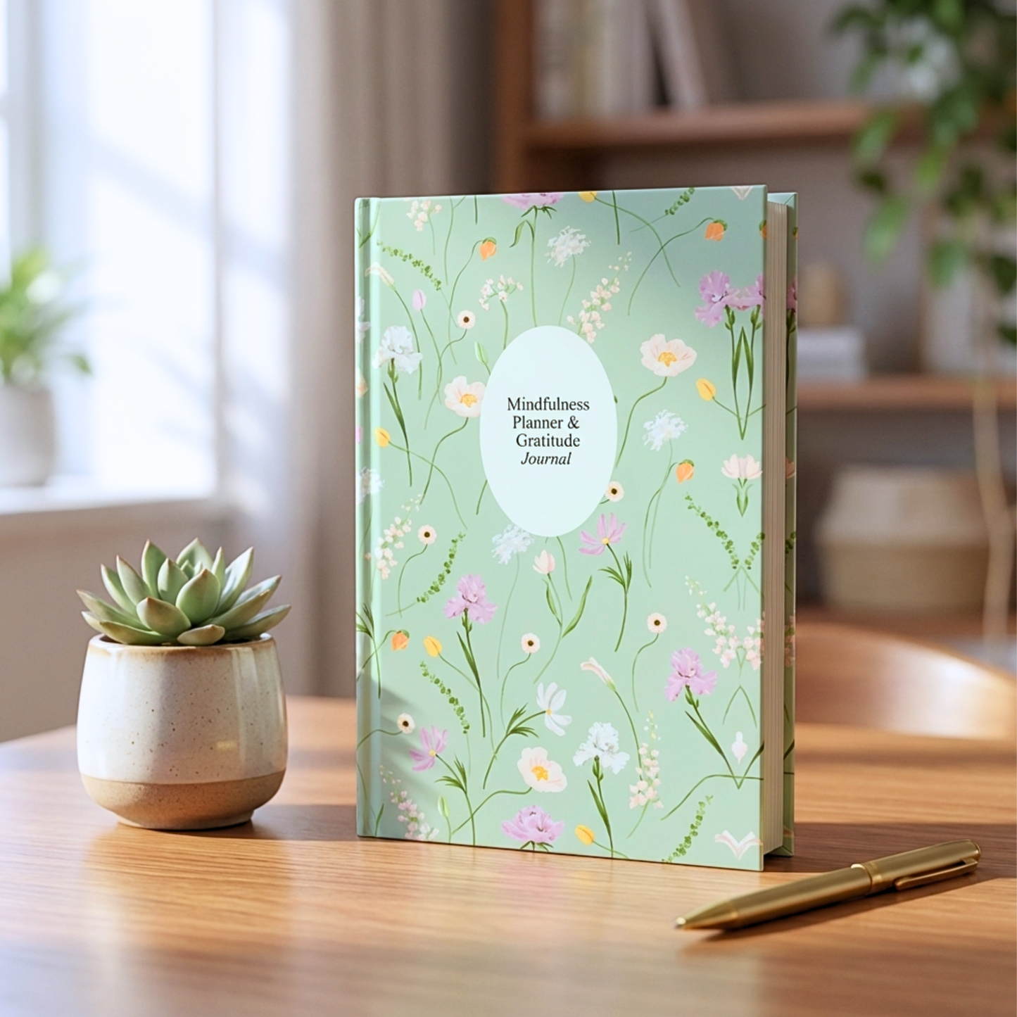 Feel Good Gift Box | Mindfulness Planners Duo | Calming Blue