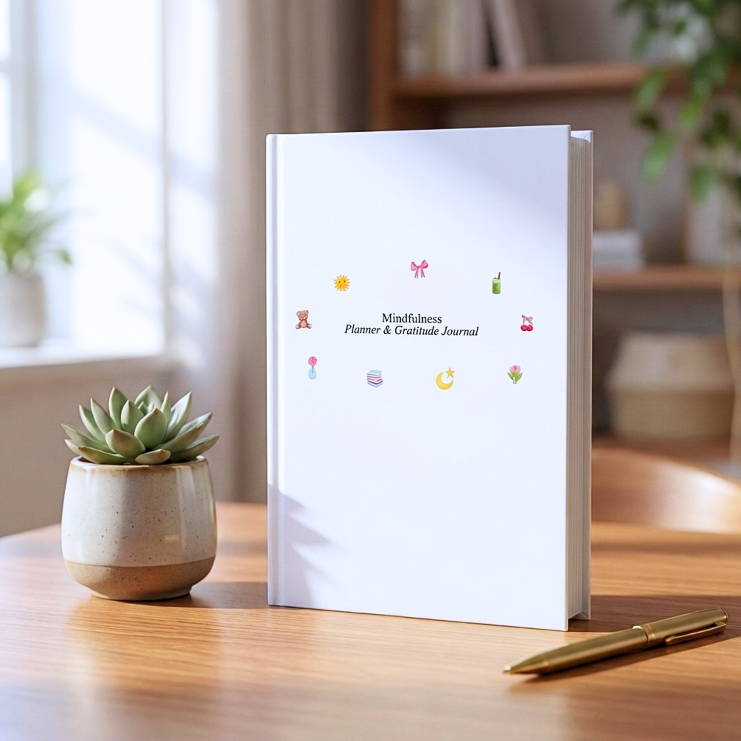 Feel Good Gift Box | Mindfulness Planners Duo | Calming Blue