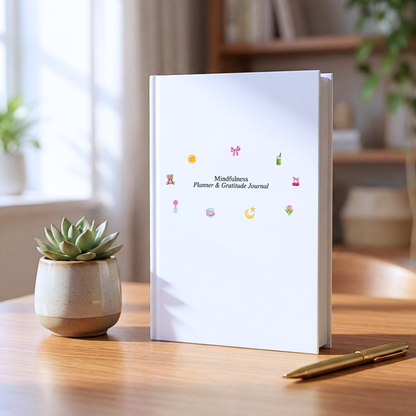 Feel Good Gift Box | Mindfulness Planners Duo | Calming Blue