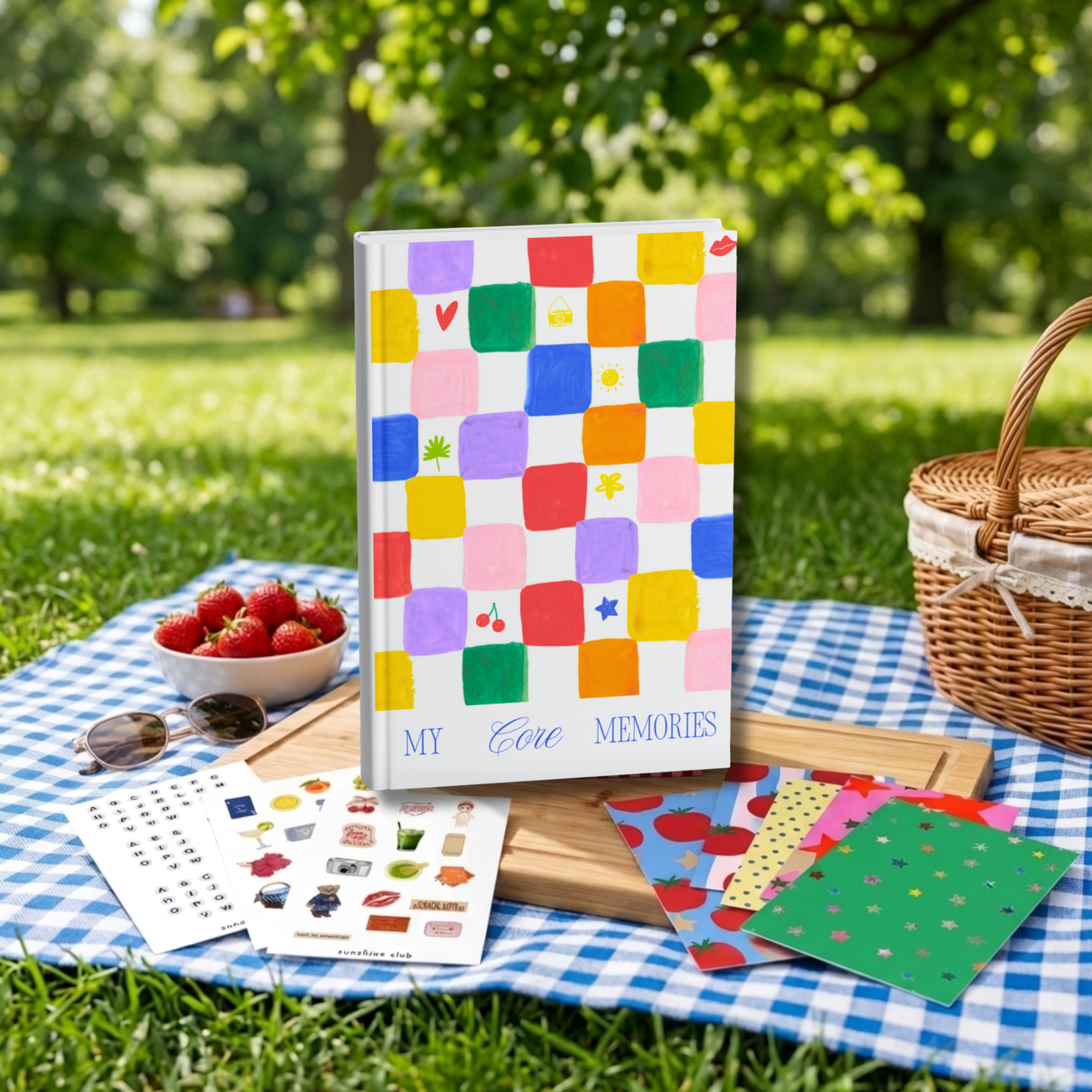 Core Memories | Junk Journaling & Scrapbook Kit | Stickers