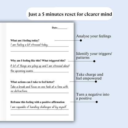 Feel Good Gift Box | Planner-Journal Duo | Calming Blue