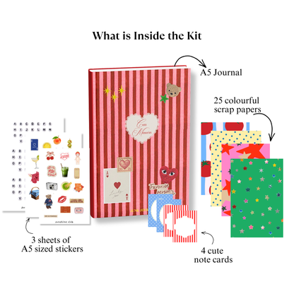 Core Memories | Junk Journaling & Scrapbook Kit | Stickers