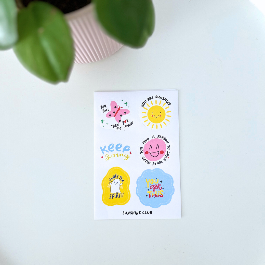 Stick Around | Journal and Laptop Stickers