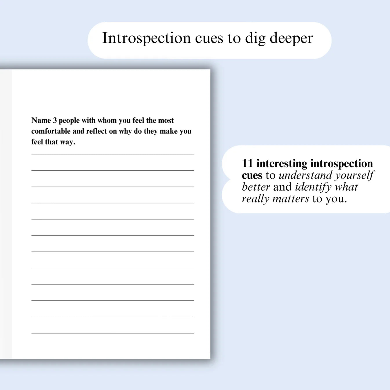 Feel Good Gift Box | Planner-Journal Duo | Calming Blue