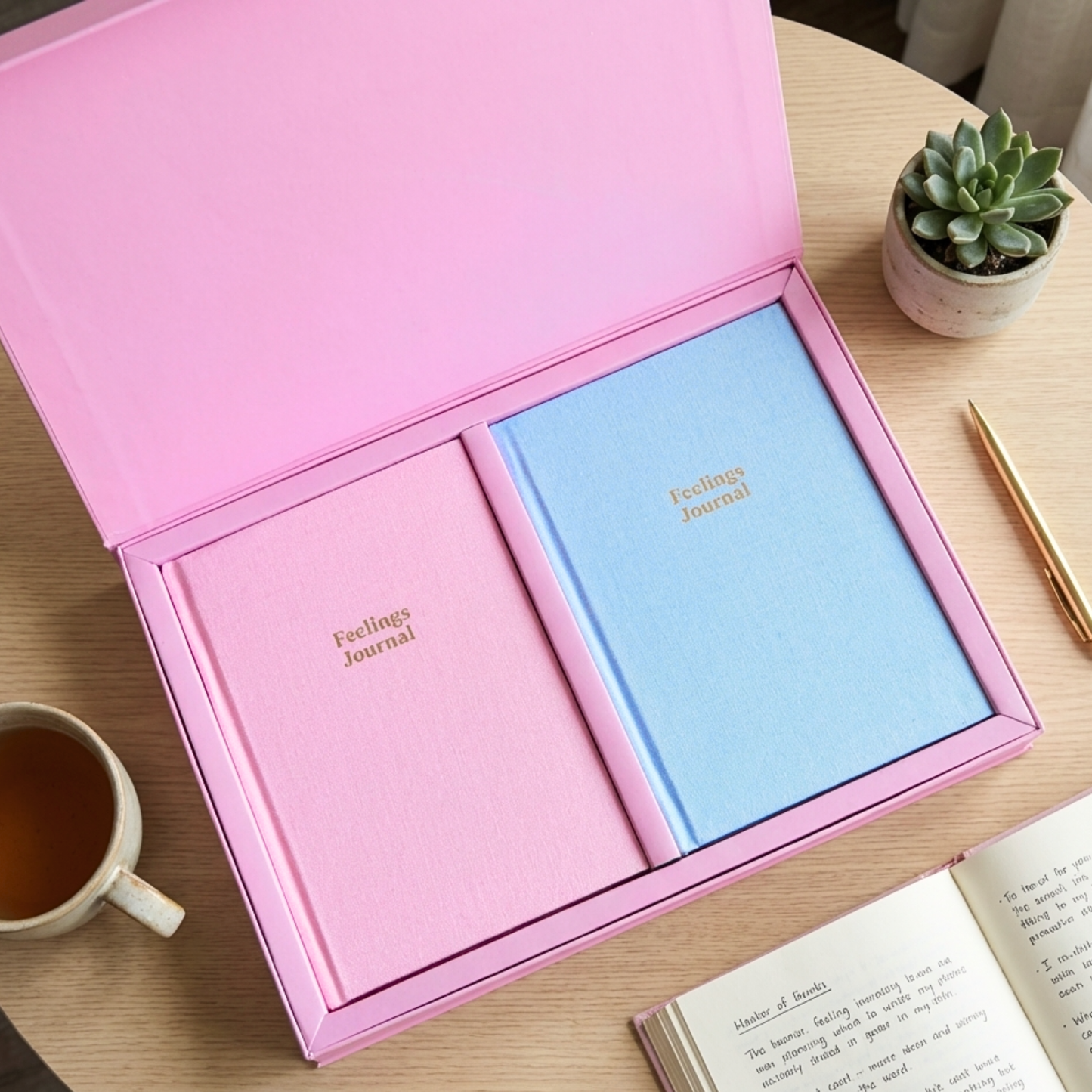 Feel Good Gift Box | Feelings Journal Duo