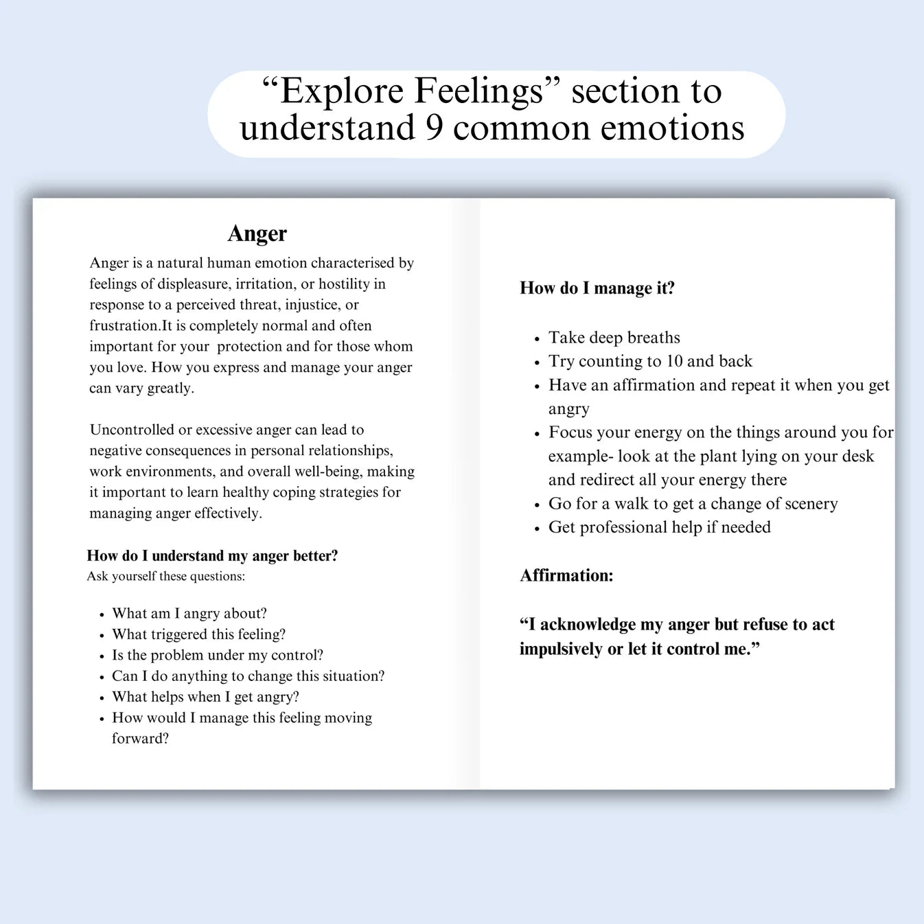 Feel Good Gift Box | Planner-Journal Duo | Calming Blue