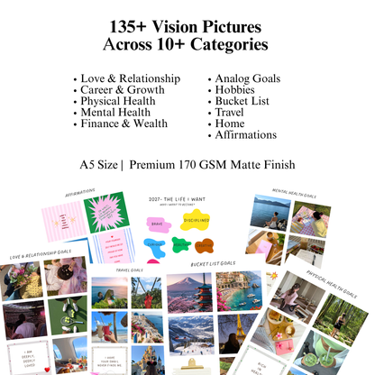 2027 Vision Board Kit | Manifestation & Clarity