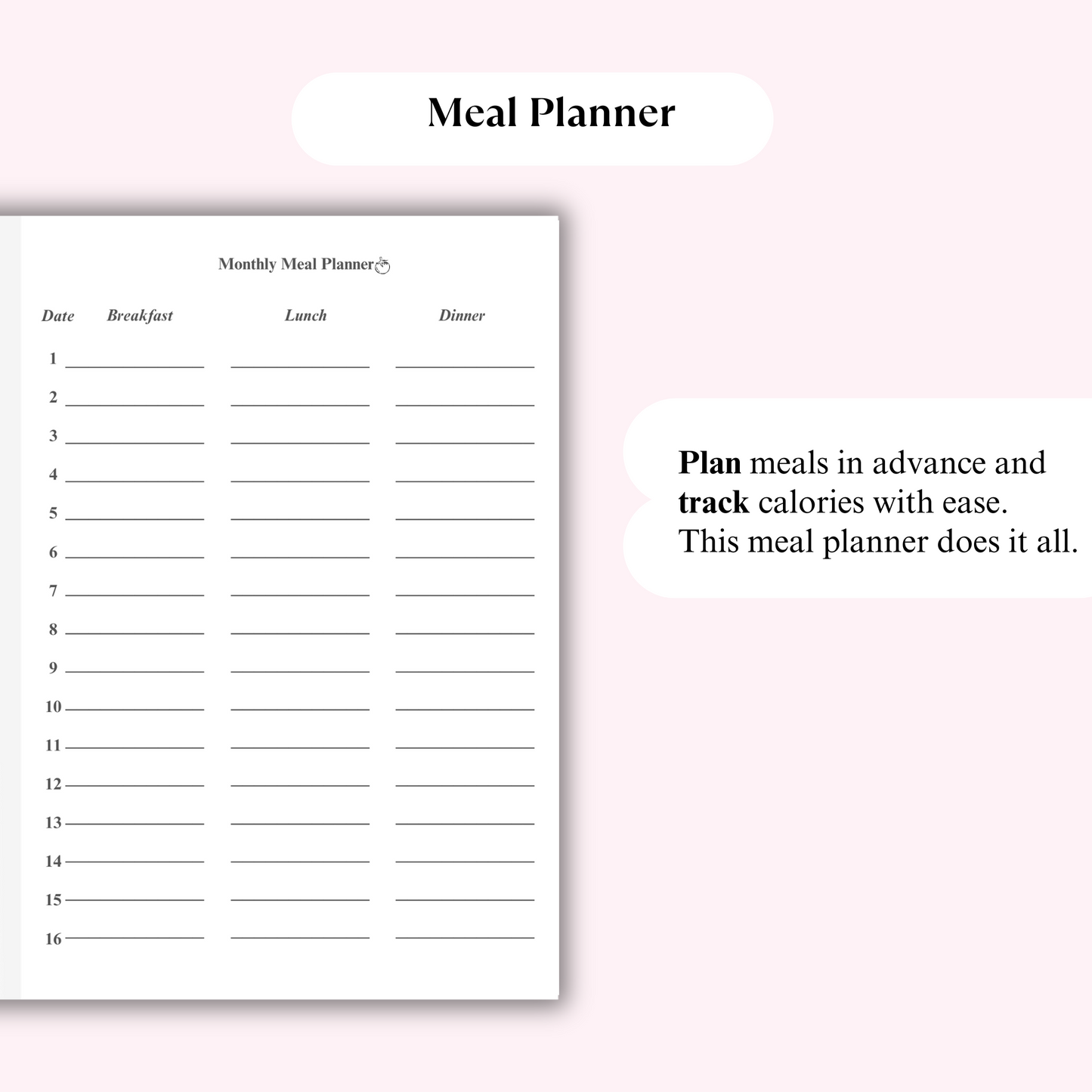 Mindfulness Planner & Gratitude Journal