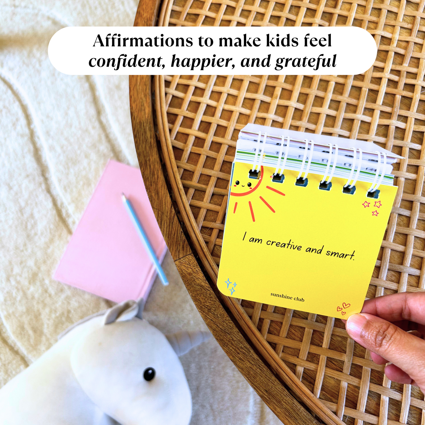 Little Sunshine Reminders | Daily affirmation cards for kids