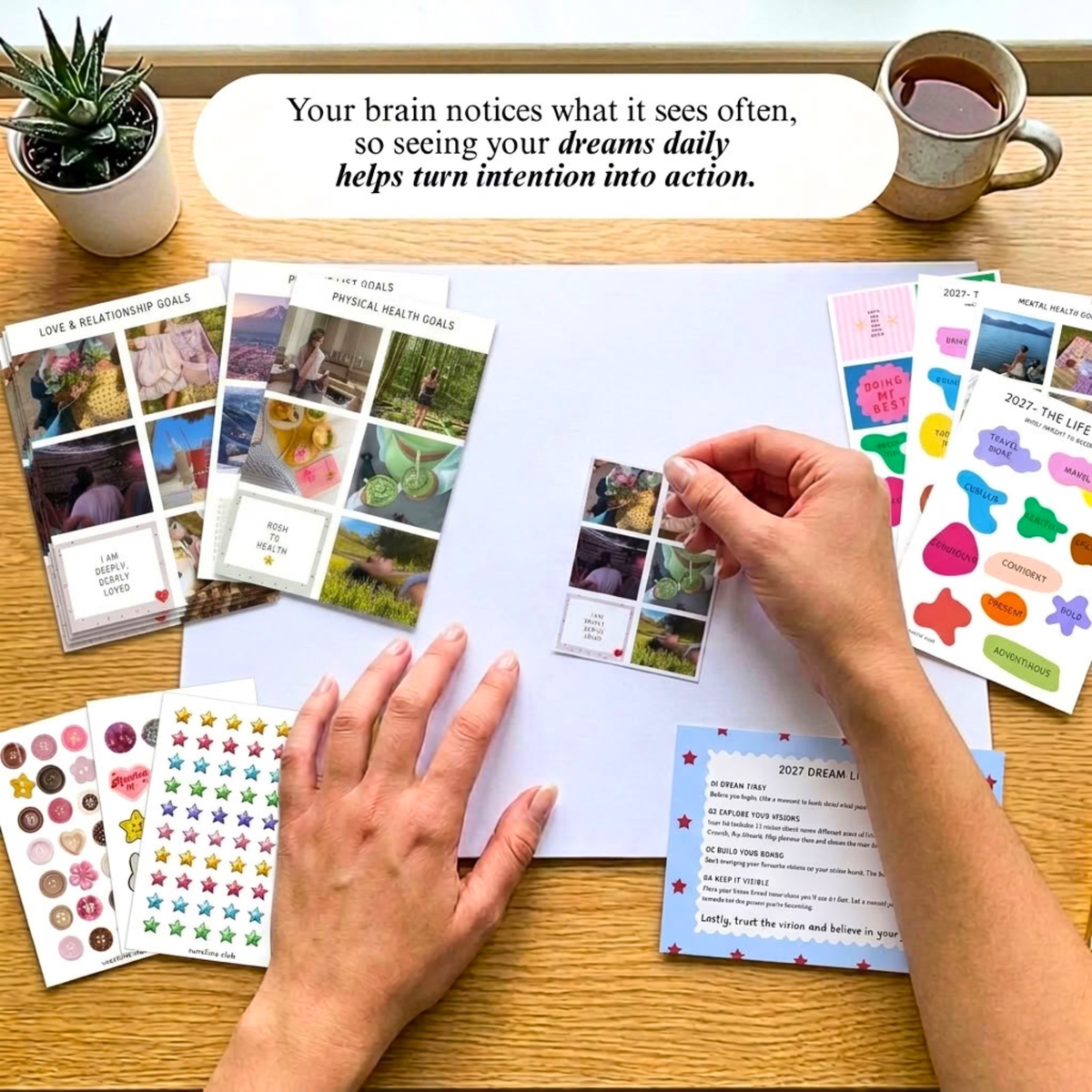 2027 Vision Board Kit | Manifestation & Clarity