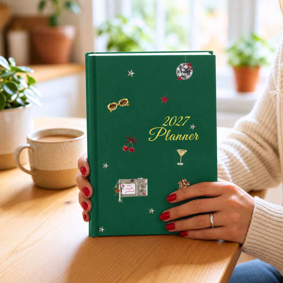 2027 Annual Productivity Planner | Daily Planner | Habit Tracker