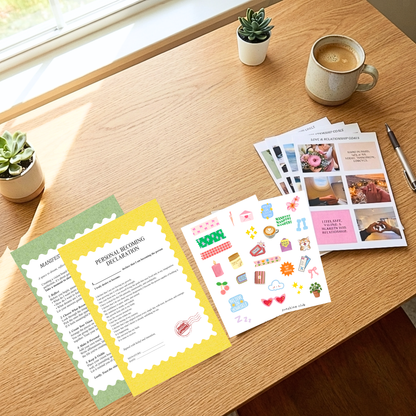 Manifestation & Clarity|Vision Board Kit