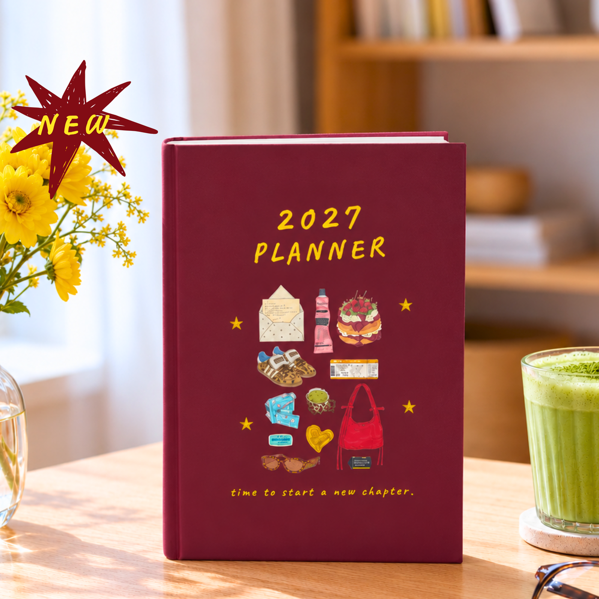 2027 Annual Productivity Planner | Daily Planner | Habit Tracker