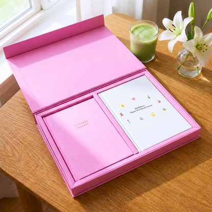 Planner-Journal Duo Gift Box | Joyful Pink | FREE Gift Box