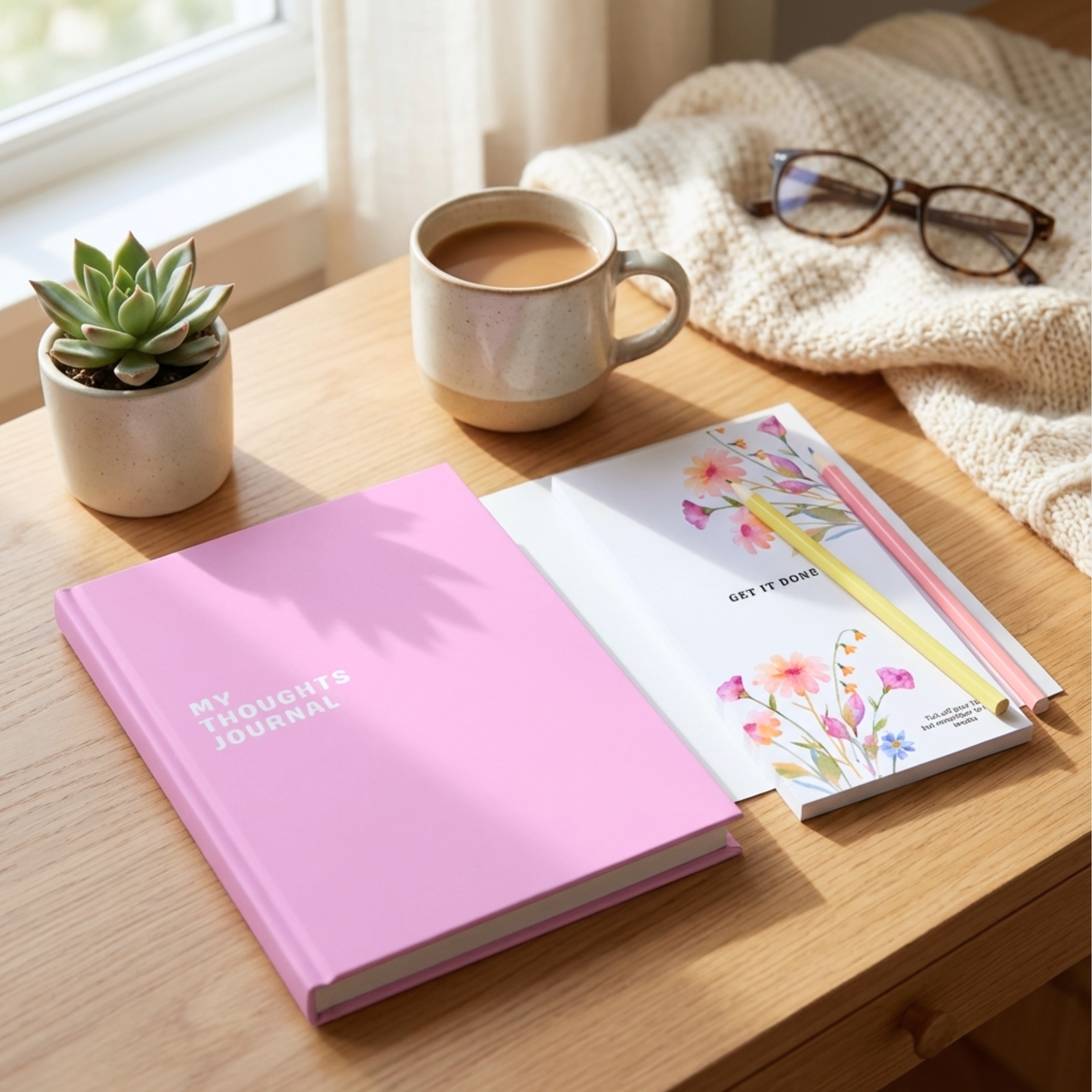 Productivity Booster Kit- Notebook & Listpad