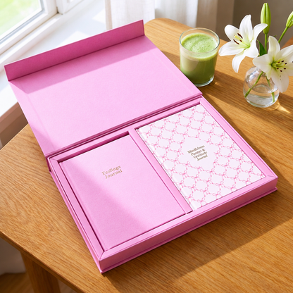 Planner-Journal Duo Gift Box | Joyful Pink | FREE Gift Box