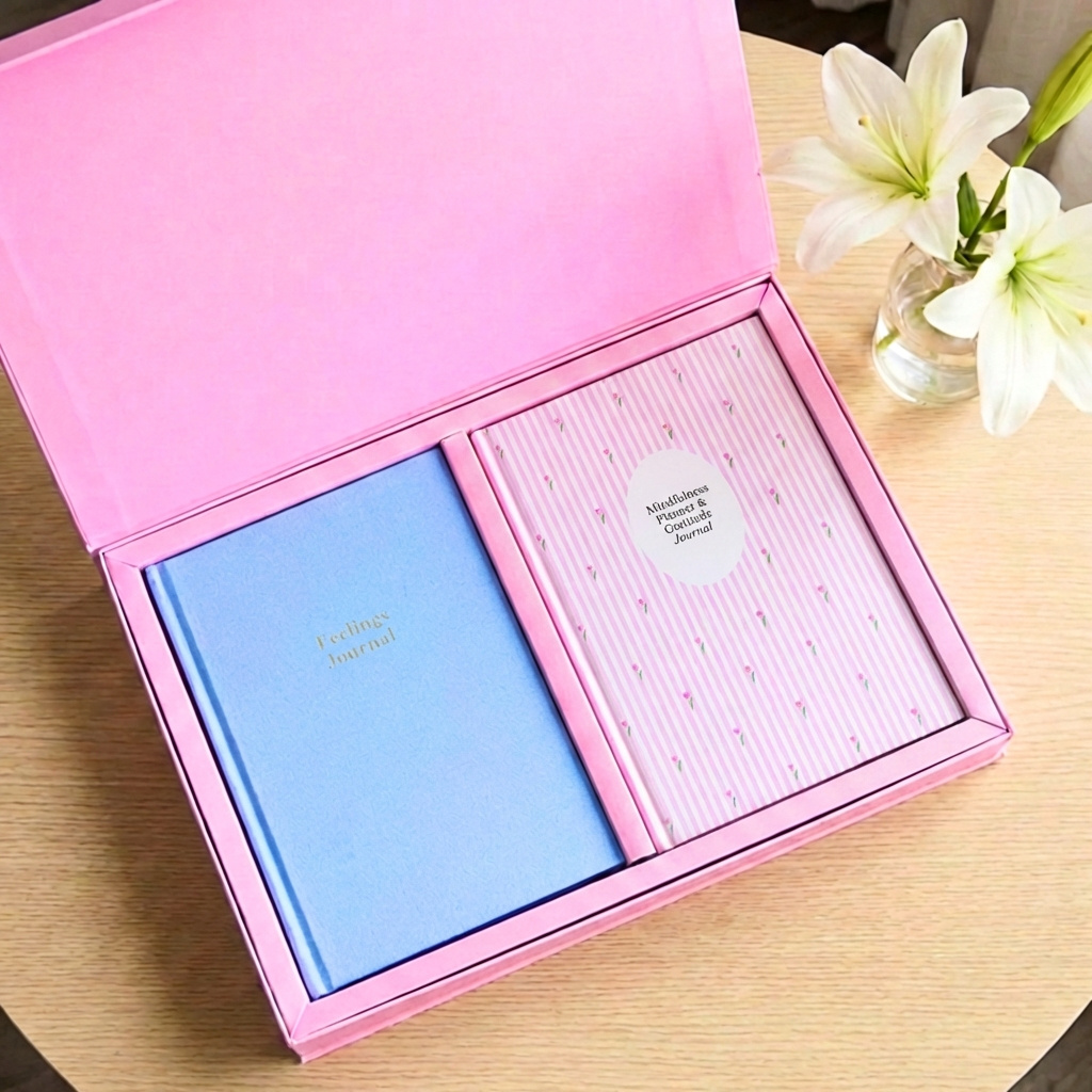 Feel Good Gift Box | Planner-Journal Duo | Joyful Pink